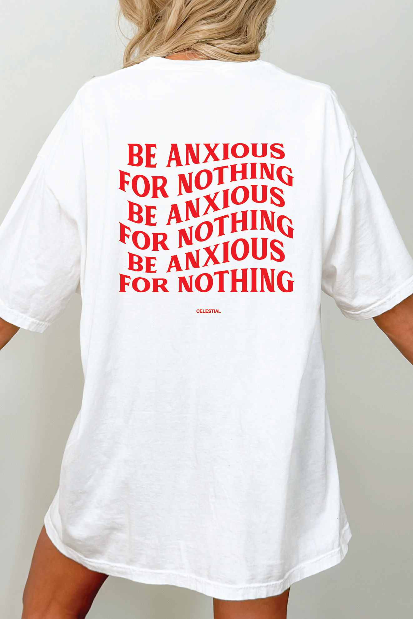 The "ANXIOUS FOR NOTHING" Shirt